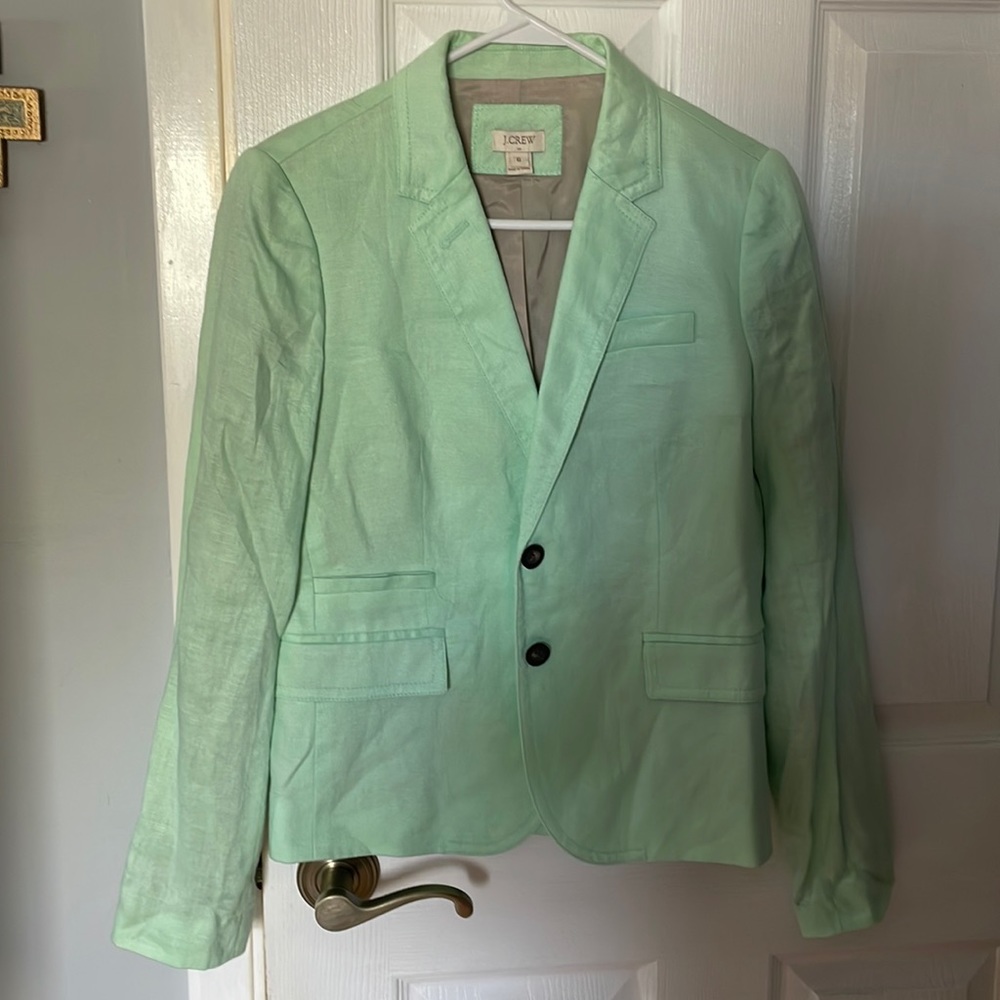J-Crew Mint Blazer